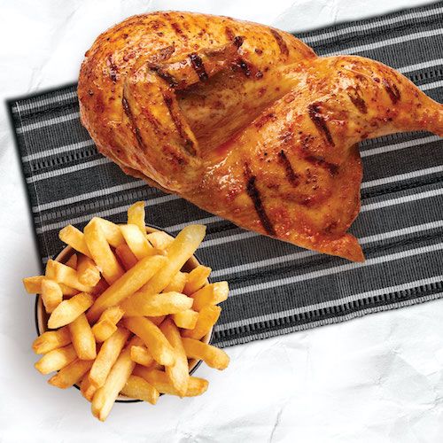 1/2 Chicken + Choice of Side (Galito's)