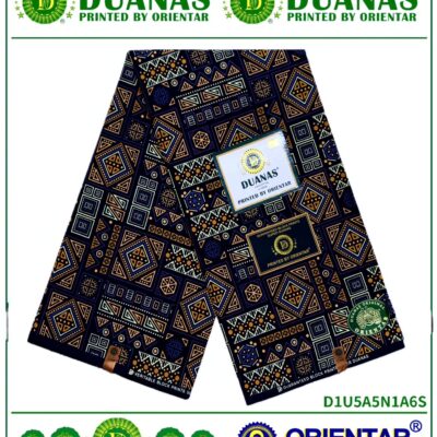 Dark Blue Tribal Kitenge